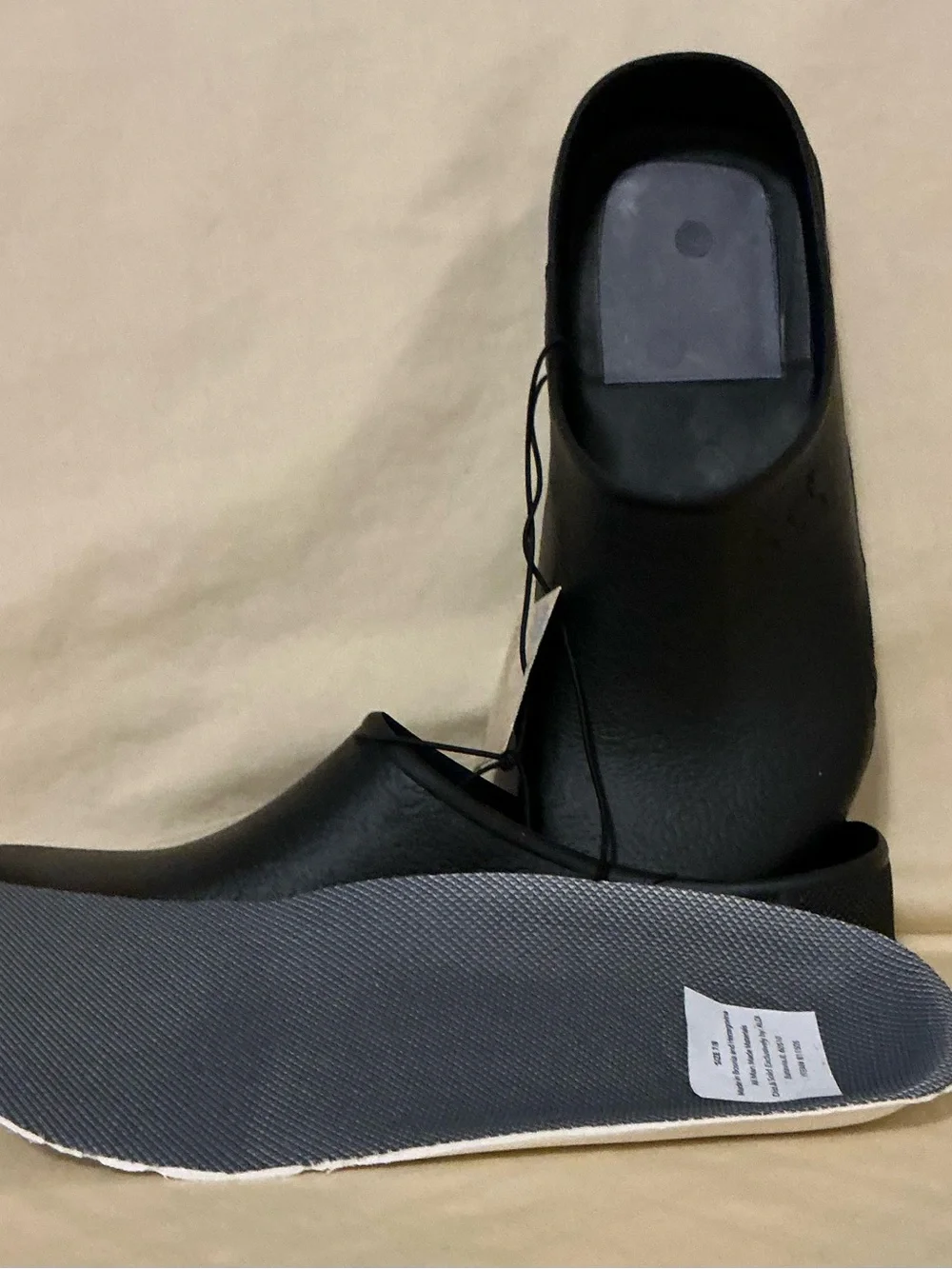 GardenLINE Black Garden Clogs